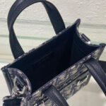 Christian Dior Safari North-South Mini Tote Bag Dark Blue